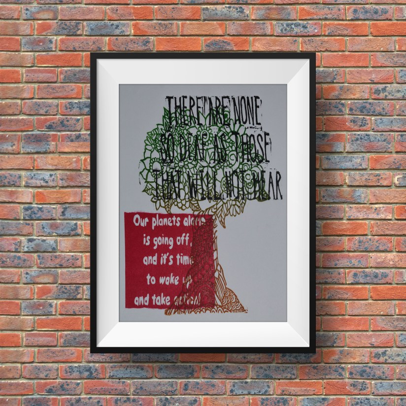 ignorance is bliss frame mockup